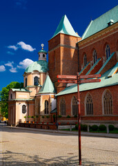 Obraz premium 2025-04-22; Tumski Island in spring, Wroclaw, Poland