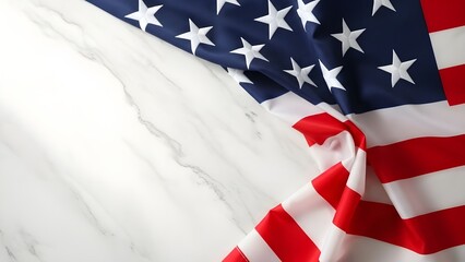 Celebrating presidents day with patriotic spirit and american flag symbolism on federal holiday