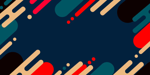 Retro and pop. Abstract backgrounds with nostalgic color schemes.