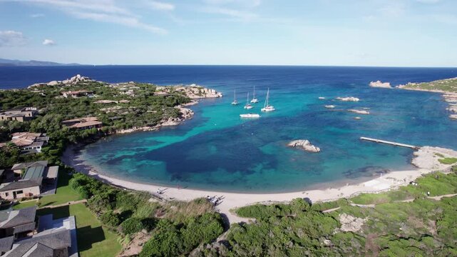 Corse ile de Cavallo Drone