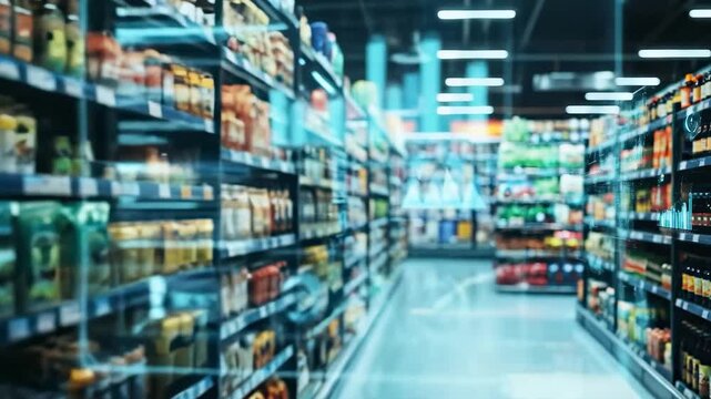 Futuristic supermarket using augmented reality for inventory management and shopping experience