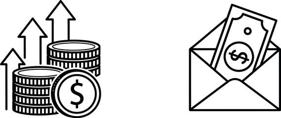 Increasing money and cash payment