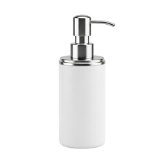 Obraz premium Modern soap dispenser isolated on transparent background isolated on transparent background