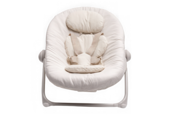 Baby bouncer seat isolated on transparent background