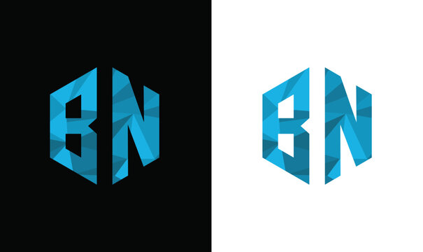 Brand name logo using abstract background # 3