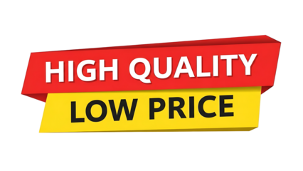 Low Price Labels isolated on a transparent background stickers banners 1