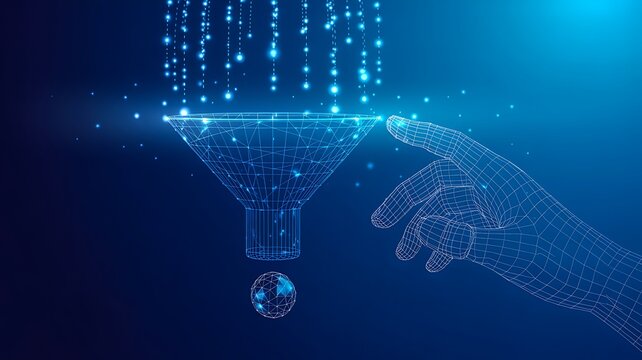 Digital data funnel concept for analytics and information processing
 - Powered by Adobe