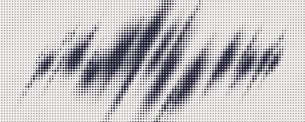 Monochrome printing raster, abstract vector halftone background.
