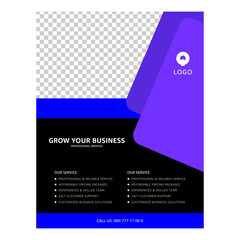 creative flyer design for your business or company