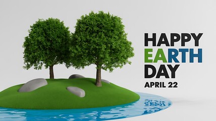 Earth day environmental protection and sustainability illustration
