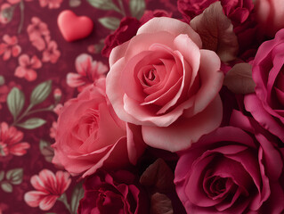 Obraz premium Valentine theme image