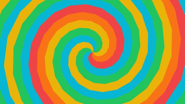 Creating a Colorful Swirl Pattern for Visual Interest in Videos