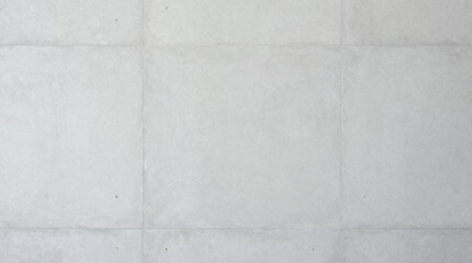 Fototapeta premium A serene white tiled floor viewed from directly above