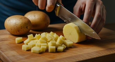 Preparing Potatoes for Cooking