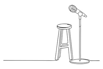 Mount Everest himalaya peak line art landmark travel illustration