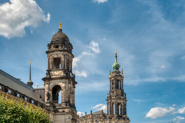 Fototapeta premium Dresden is the capital of the state of Saxony, in eastern Germany.