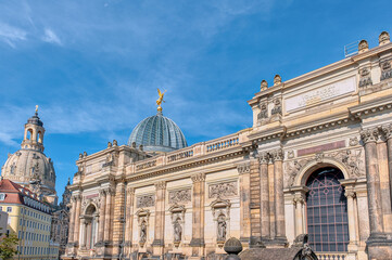 Obraz premium Dresden is the capital of the state of Saxony, in eastern Germany.