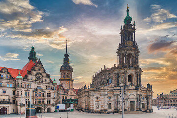 Dresden is the capital of the state of Saxony, in eastern Germany.