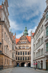 Obraz premium Dresden is the capital of the state of Saxony, in eastern Germany.