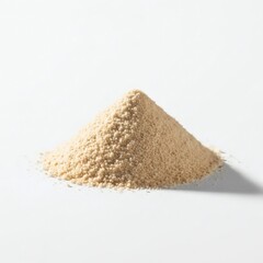 Fine Granulated Garlic or Onion Powder Heap Isolated on White © JuliusGideon