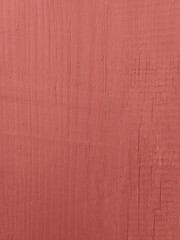 Rustic wooden texture with  cracks painted in terracotta reddish-brown. Minimalist background for design, art, and copy space.