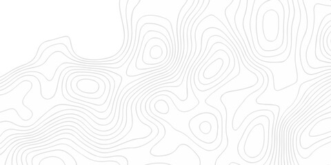 Abstract topography pattern seamless lines sea map modern design white background. Abstract digital topographic contour map concept space geometric strip grid line. Natural discovery of maps.