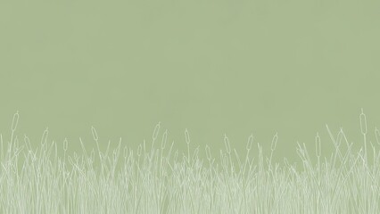 A pixelated light green background with a white textured bottom edge