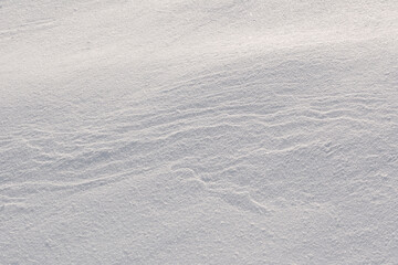 Natural snow texture. Winter background