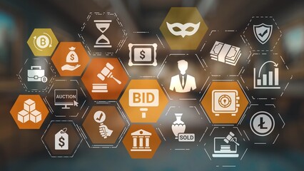 Online auction platforms offer digital bidding, online auction participation, and auction-based...