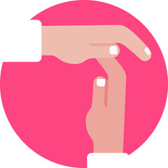 A referee&rsquo;s hand signal indicating a time out in a basketball game, shown by forming a &lsquo;T&rsquo; shape with both hands.