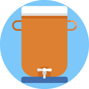 Illustrates a courtside water dispenser essential for maintaining player performance and endurance throughout basketball activities.