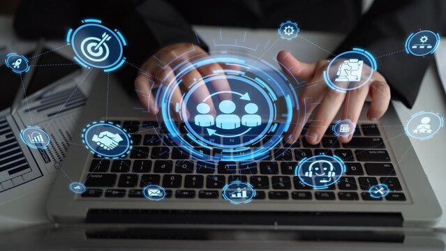 CRM platforms improve customer relationships through data analysis, CRM communication tools, and automation. CRM systems support customer management, tracking, and CRM relationship success. Funnel