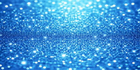 Abstract blue liquid texture featuring macro water drops and bubbles on a clean glass surface creates a cold aqua nature pattern for a wet wallpaper background