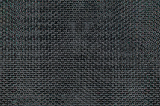 Rubber surface texture with anti-slip pattern for architecture and design