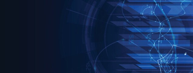 Сircuit board concept or technology system design. Secure cyber background