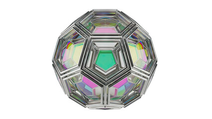 Iridescent Geometric Structure