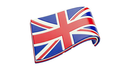 3D Union Jack Flag