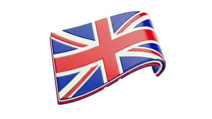 3D Union Jack Flag