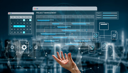 Project scheduling dashboard organizes timelines, tracks progress, and enhances collaboration for efficient workflow, helping teams manage multiple projects and improve productivity. Parse