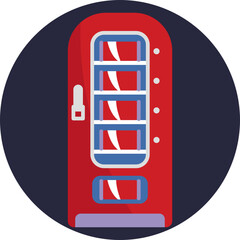 User-friendly drink selector &ndash; Symbolizes a machine where users can choose and buy canned or bottled drinks.
