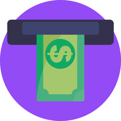 Money Insertion Slot &ndash; Represents the slot where users insert paper currency to make a purchase.