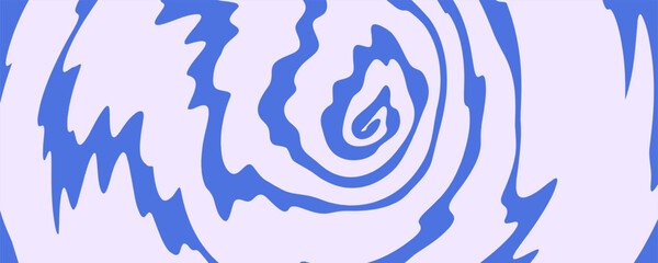 Cloud or smoke spiral background with blue swirl pattern in soft anime style. Spiral cloud pattern with flowing curved texture. Vector illustration.