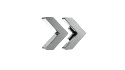 Double Chevron Arrow Symbol