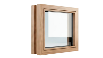 Modern Wood Frame Window