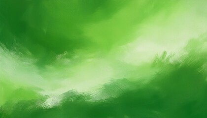 abstract green textured background with a watercolor effect blending various shades of green and white