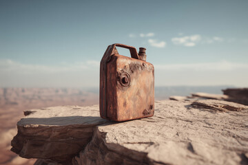 Rusted Fuel Canister