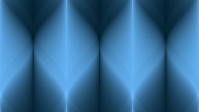 Large, fluid cerulean droplets interlock with deep navy leaf shapes in a bold, wavy pattern. This smooth and high-contrast vj loop is ideal for dynamic stage backgrounds and modern visual sets.