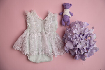 newborn clothes with toys © VideofotKA