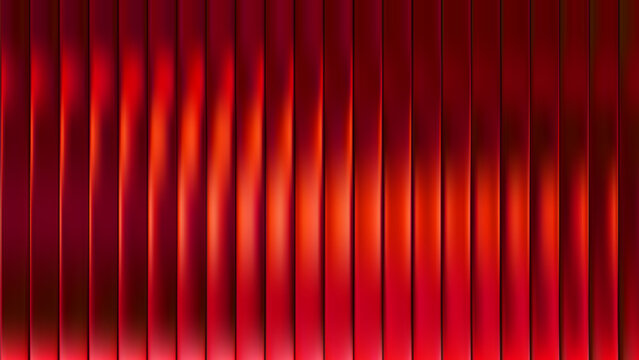 Red ripple gradient with fractal glass fluted and background ribbed pattern. Bg light effect with map red abstract and heat vertical retro. Line texture red with energy cyber fractal.