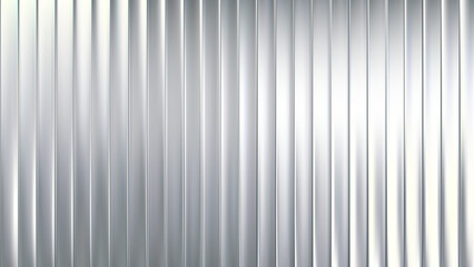 White fractal gradient glass bg texture with vertical effect pattern. Background lines vector and 3d prismatic prism with ribbed line. Acrylic fractal smooth and premium texture.